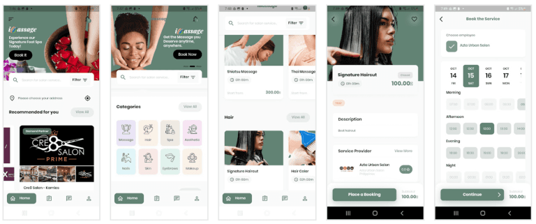 iMassage — Home-service massage and salon booking marketplace built by VenderIT