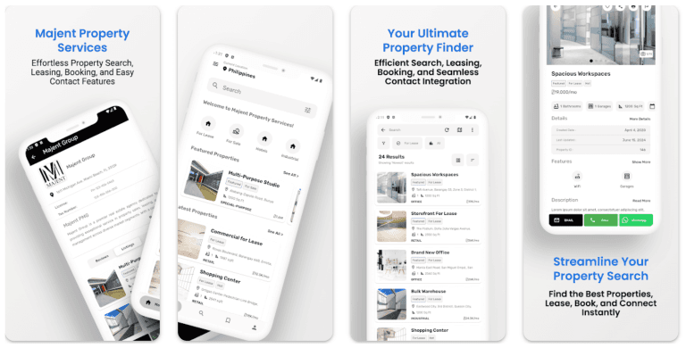 Majent Property Services — Property & Leasing project by VenderIT